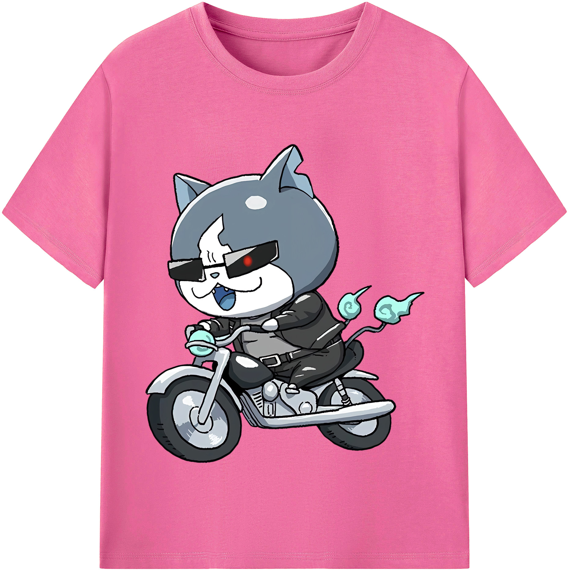 （画像用） 妖怪ウォッチ Yo-kai Watch レディースカジュアルプリントTシャツ（綿100％）